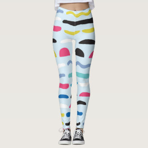 Abstract geometrisch naadloos decoratief patroon. leggings