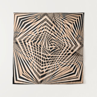 Abstract geometrisch naadloos ontwerp wandkleed