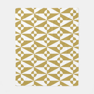 Abstract geometrisch: naadloos patroon fleece deken