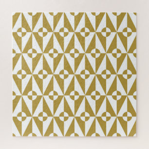 Abstract geometrisch: naadloos patroon legpuzzel