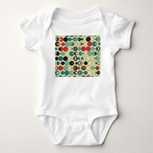 Abstract geometrisch naadloos patroonontwerp. romper