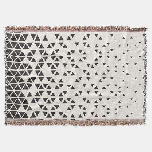 Abstract geometrisch ontwerp deken (Voorkant)