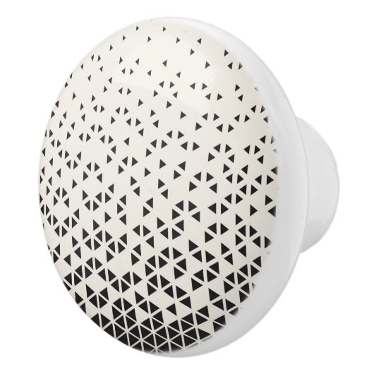 Abstract geometrisch ontwerp keramische knop (Rechts)