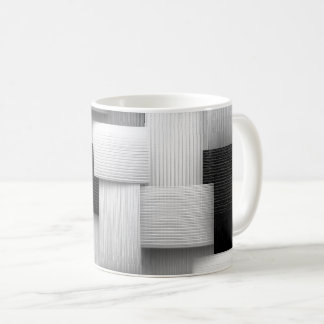 Abstract geometrisch ontwerp koffiemok