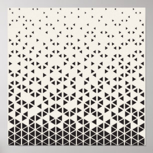 Abstract geometrisch ontwerp poster