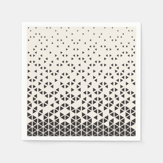 Abstract geometrisch ontwerp servet (Voorkant)