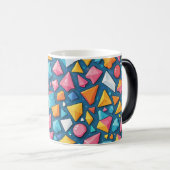 Abstract geometrisch patroon 16 - Koffie Mok (Voorkant rechts)