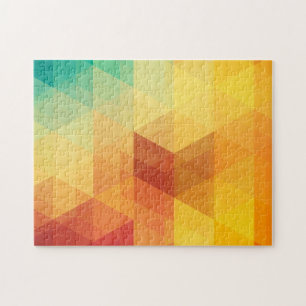 Abstract geometrisch patroon 2 legpuzzel