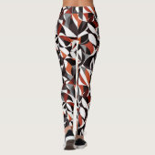 Abstract geometrisch patroon 32 - Leggings (Achterkant)