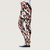 Abstract geometrisch patroon 32 - Leggings (Links)