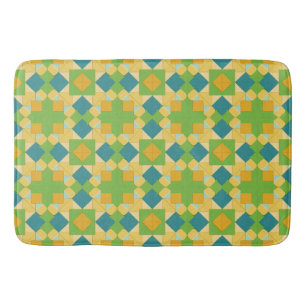 Abstract geometrisch patroon badmat