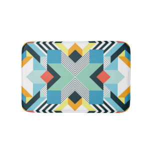 Abstract geometrisch patroon. badmat