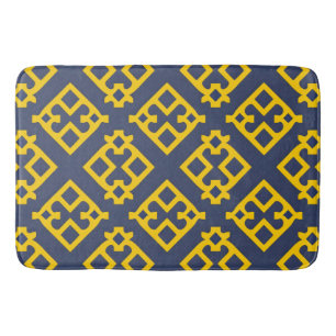 Abstract geometrisch patroon badmat