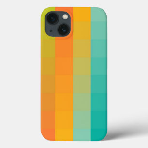 Abstract geometrisch patroon iPhone 13 hoesje