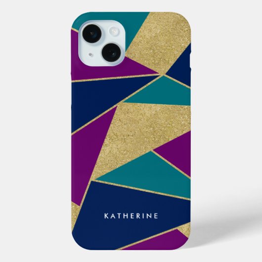 Abstract geometrisch patroon Case-Mate iPhone case (Achterkant)