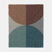 Abstract geometrisch patroon. fleece deken (Voorkant)