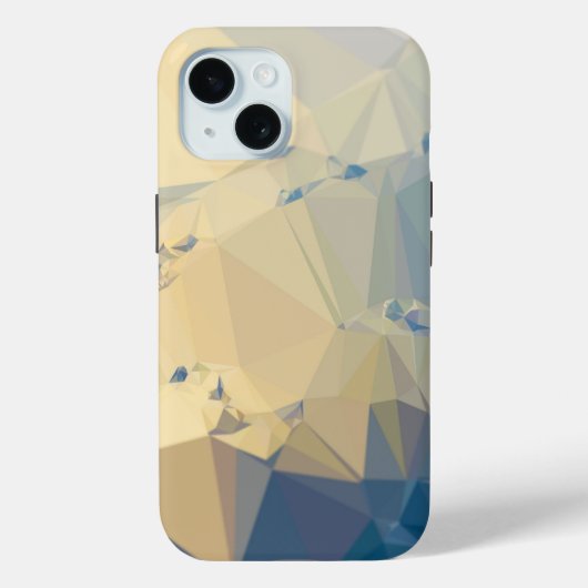 Abstract geometrisch patroon in pastelkleuren Case-Mate iPhone case (Achterkant)
