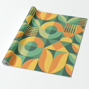 Abstract geometrisch patroon in Scandinavië Cadeaupapier