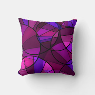 Abstract geometrisch patroon kussen