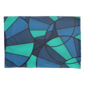 Abstract geometrisch patroon kussensloop (Voorkant)
