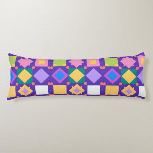 Abstract Geometrisch Patroon Lichaamskussen