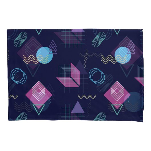 Abstract geometrisch patroon, lijnvormen. kussensloop (Voorkant)