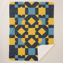 Abstract geometrisch patroon met levendige kleuren