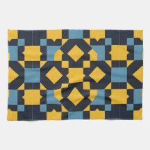 Abstract geometrisch patroon met levendige kleuren