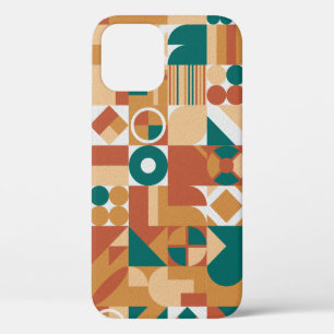 Abstract geometrisch patroon. Multicolor Figures.  iPhone 12 Hoesje