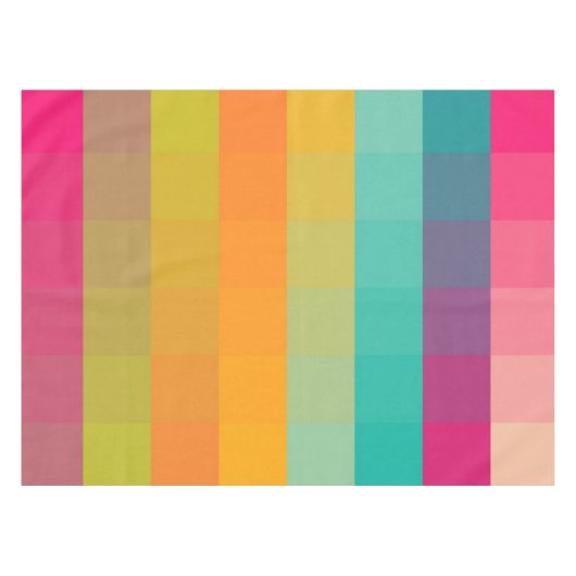 Abstract geometrisch patroon tafelkleed (Voorkant (Horizontaal))