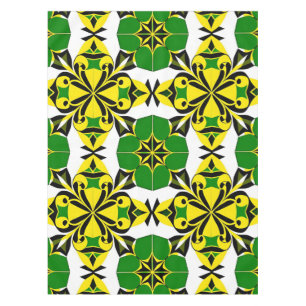 Abstract geometrisch patroon tafelkleed