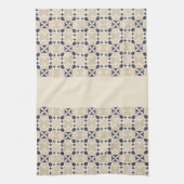 Abstract geometrisch patroon theedoek (Verticaal)