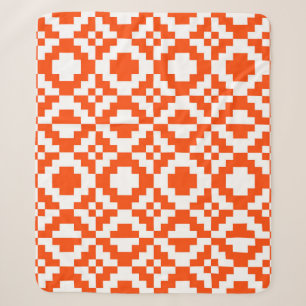 Abstract geometrisch pixelated naadloos patroon. M Sherpa Deken
