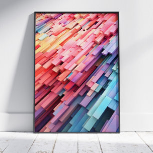 Abstract geometrisch Poster