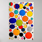 Abstract Geometrisch Schilderen 2:3 Poster (Voorkant)