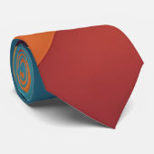 Abstract geometrisch Stropdas (Opgerold)