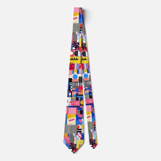 Abstract Geometrisch Stropdas (Voorkant)