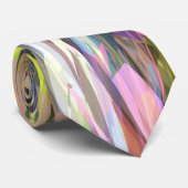 Abstract geometrisch Stropdas (0108-06) (Opgerold)