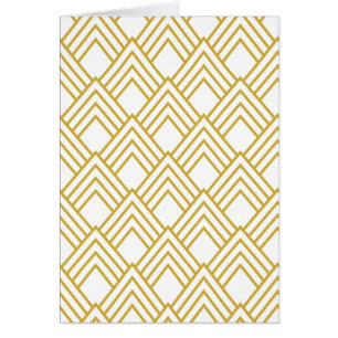 Abstract geometrisch, wit en goud