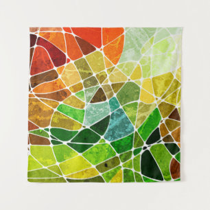 abstract geometrische grijpachtergrond, grijp wandkleed