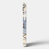 Abstract gepanelde afschildering met schuifwerk Case-Mate iPhone case (Achterkant / Links)