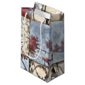 Abstract gepanelde afschildering met schuifwerk klein cadeauzakje (Voorkant Gekanteld)