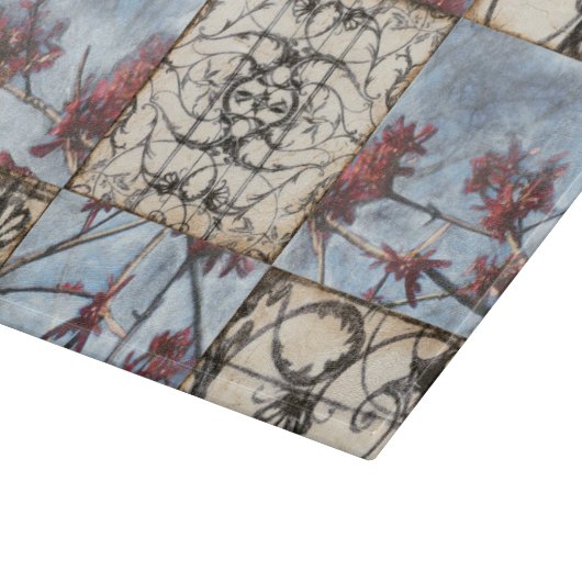 Abstract gepanelde afschildering met schuifwerk snijplank (Hoek)