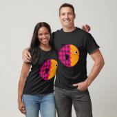Abstract gestileerde vis t-shirt (Unisex)