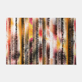 Abstract gestript van opvallend gesneden papier deurmat (Voorkant)