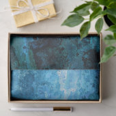 Abstract gestructureerde blauwe achtergrond-ontkop tissuepapier (Geschenk)