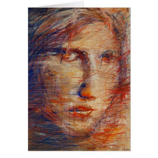 Abstract gezicht (Voorkant)