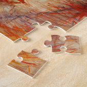 Abstract gezicht legpuzzel (Zijkant)