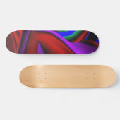 Abstract Girly mini Skateboard (Horizontaal)