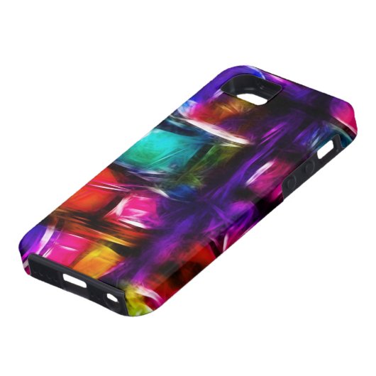 abstract Glas in lood [iPhone4] Case-Mate iPhone Case (Onderkant)